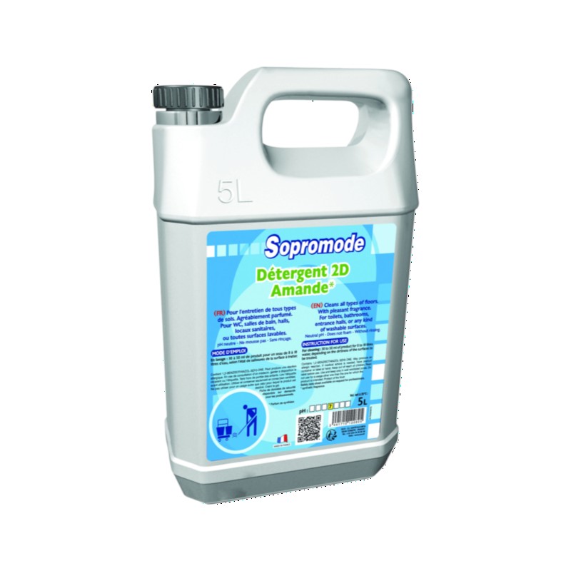 2D Mandel - Duftendes Reinigungsmittel - Sopromode - 5L